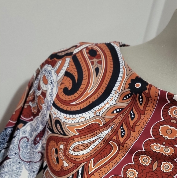 ❤️CLEO Abstract Design Womens Top - Picture 6 of 9